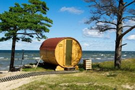 sauna bulle